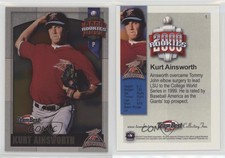 2000 Team Best Rookies Gold Foil Kurt Ainsworth #1 Rookie RC
