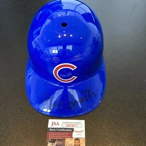 Bill Heath Signed Full Size Chicago Cubs Baseball Helmet 1969 Cubs JSA COA - Picture 1 of 5