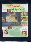 Magazine Ad* - 1948 - Admiral Radio-Phonograph & Televisons - 4 models shown