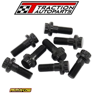 Aeroflow Flywheel Bolts fits 4AGE, 1JZ, 2JZ & Barra, 8pk - Picture 1 of 2