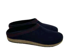 Stegmann Women's Wool Felt Clog Cork Sole Navy Size 9.5 - Picture 1 of 6