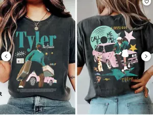2 Sides Vintage Tyler the Creator Unisex Shirt, Tyler the Creator Rapper Shirt, - Picture 1 of 1