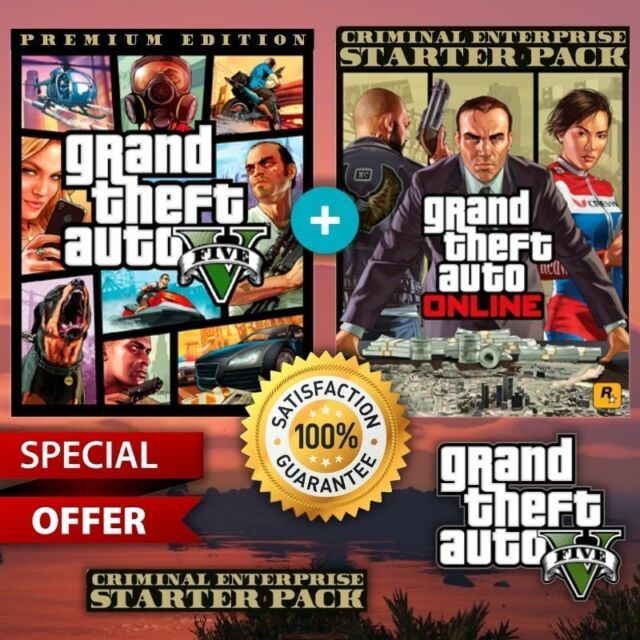 ✅ GTA 5 ONLINE Grand Theft Auto V PREMIUM Edition (EPIC GAMES) FAST  DELIVERY ✅