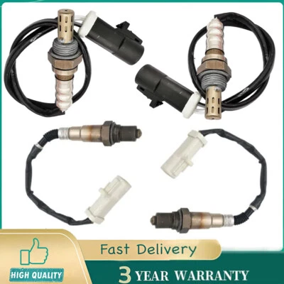 Sensores de oxígeno 4X aguas arriba y abajo para Mercury Mountaineer 2004-2010 4,0 L 4,6 L Foto 1 de 4