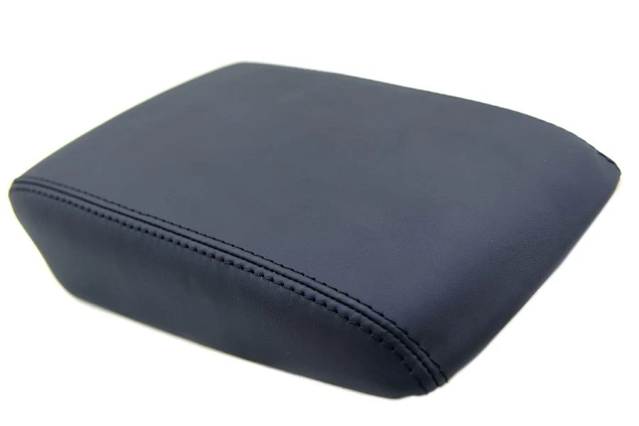 Se adapta a 04-08 Acura TL reposabrazos de cuero sintético cubierta de consola central negra Foto 1 de 1