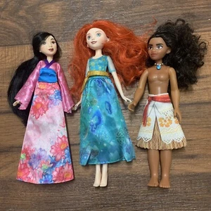 Disney Princess Doll Lot Of 3 - Picture 1 of 4