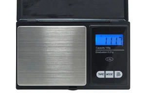 Bilancia Digitale di Precisione Portatile Bilancino Mini 0.01-100 GR Pesa Grammi - Foto 1 di 4