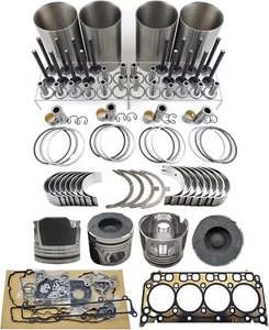 D24 D24NAP Engine Overhaul Rebuild Kit For Doosan Daewoo Bobcat S595 S630 S650 - Picture 1 of 8