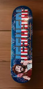 Rare Strangelove Sean Cliver “JESUSA!” Screen Printed Skateboard Deck - Hero - Picture 1 of 4