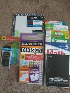 5th Fifth Grade:Homeschool Curriculum: Grammar, Math, Reading, Science & History - Picture 1 of 4