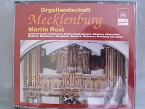 Orgellandschaft Mecklenburg- Martin Rost- MDG-Erstauflage 1992- 2 CDs WIE NEU - Imagen 1 de 1