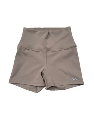 Alo Yoga tan Airbrush High Waisted Biker Shorts Size XS - Image 1 of 4