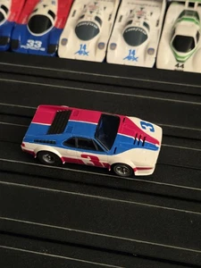 TOMY Aurora AFX BMW M1 - White Blue Red HO Slot Car Super Clean - Picture 1 of 3