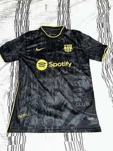 Nike FC Barcelona Special Edition Black Jersey Size Large L La Liga 23/24 - Picture 1 of 6