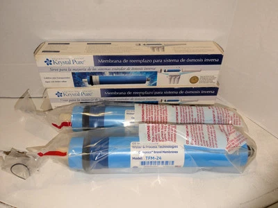 2 Krystal Pure Reverse Osmosis Membrane Filter Cartridge 24 GPD TFM-24 Read Desc - Image 1 of 4