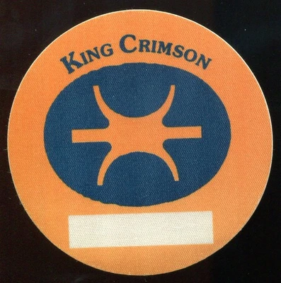 Pase vintage de concierto King Crimson entre bastidores Foto 1 de 2