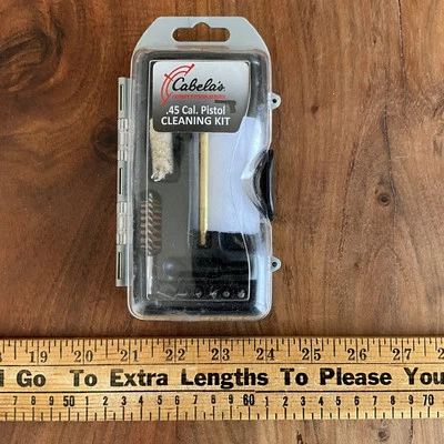 Cabela's Competition Series .45 Caliber Pistol Cleaning Kit Incomplete - Image 1 of 3