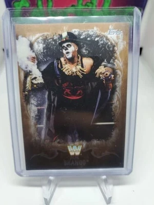 2016 Topps WWE Undisputed Divas Championship Bronze /99 Papa Shango #78 - Image 1 of 4