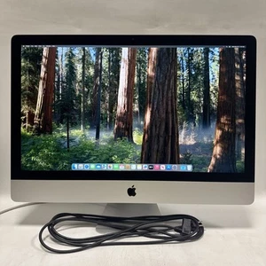 iMac 27" 2019 Retina 5K Intel i9-9900K @ 3.60 GHz 16GB RAM 512GB SSD Sequoia - Photo 1/9