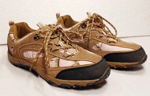 Realtree Girl Athletic Hiking Shoes Light Pink Camo Suede Leather Women’s 9.5M - Picture 1 of 12