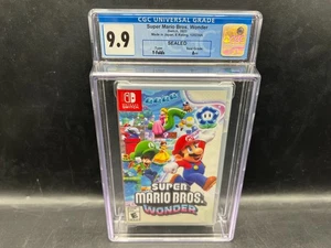 Super Mario Bros Wonder Nintendo Switch CGC 9.9 A++ SELLADO DE FÁBRICA WATA VGA - Imagen 1 de 7