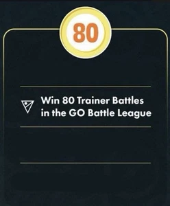 Win 80 Trainer Battles in Go Battle League - in Pokemon Go ✅ Read Description - Picture 1 of 1