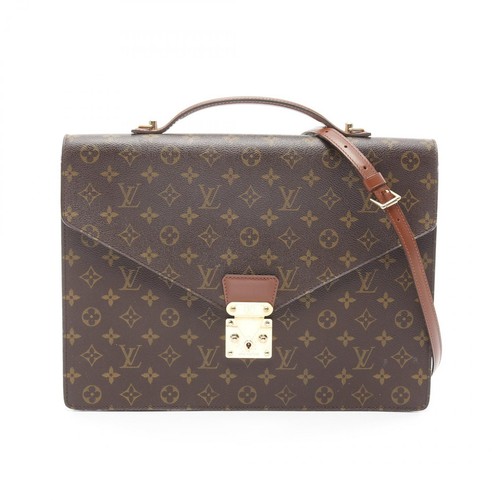LOUIS VUITTON（LV） LOUIS VUITTON Porte Documan Bandoli re Valigetta Borsa PVC Rivestito Tela Pelle M