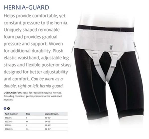 Bell-Horn Deluxe Hernia Guard Left, Right or Double X-Large - Picture 1 of 3
