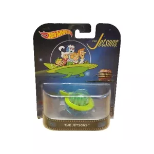H0t Wheels 2013 The Jetsons Capsule Car Retro Entertainment BDT78 Cartoon HTF HW - Picture 1 of 8