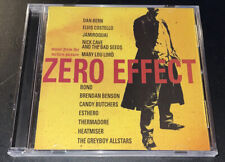 "ZERO EFFECT" Soundtrack (CD 1998) 14-Tracks Esthero ***EXCELLENT w/hole*** sryb