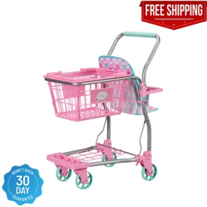 Kids Toy Shopping Cart for 18 Dolls with a seat to hold their imaginative play - Picture 1 of 5