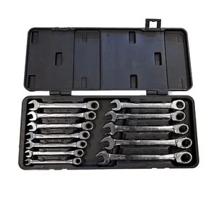 Matco 12 Piece Metric 12 Point Offset Combination Wrench Set 8-19mm In Tray - Picture 1 of 3
