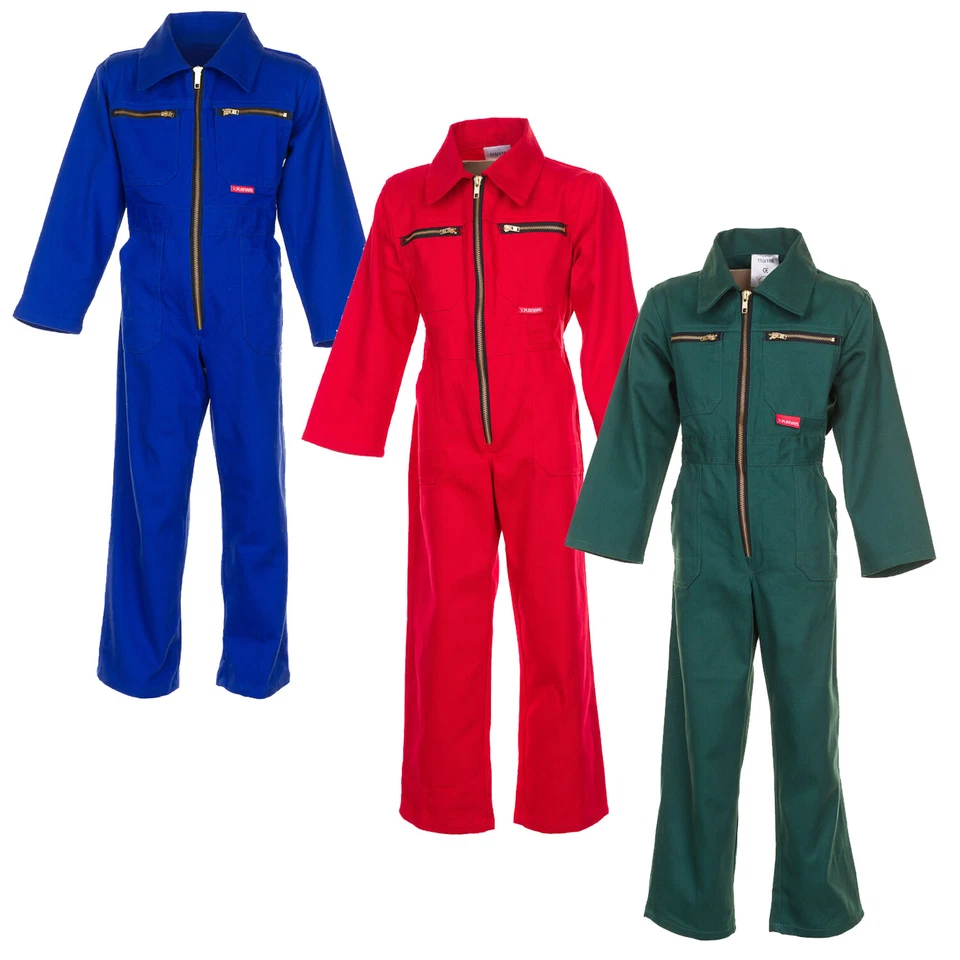 Planam Kinder Rallyekombi Arbeitskombi Workwear Overall Kinderoverall Fasching