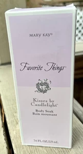 Mary Kay Favorite Things Kisses By Candlelight Body Soak 7.6 Oz. #0062 NEW NIB - Picture 1 of 5