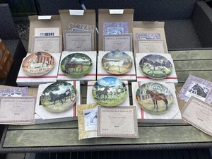 Spode the noble horse collection 7 plates boxed - Picture 1 of 3