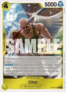 Ohm Judge Foil - OP05-101 - LP - One Piece TCG - Picture 1 of 1