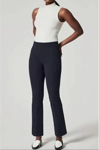 SPANX M Regular Polished Ankle Slim Women's Pull On Pants Classic Navy - Picture 1 of 8