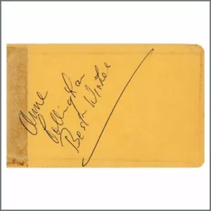 The Beatles Fan Club Secretary Anne Collingham 1960s Autograph (UK) - Bild 1 von 1
