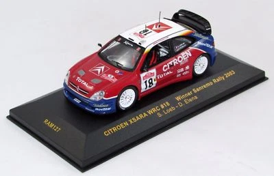 Citroen Xsara Wrc #18 2003 Ganador Rally San Remo Ixo S Loeb Elena 1/43 Ram127 Foto 1 de 4