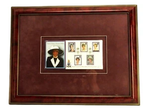 Princess Diana Postage Stamps, First Day Covers, Framed & Matted, February 1998 - Picture 1 of 8