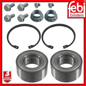 2 x Rear Wheel Bearing Kits Febi 21697 For Mercedes CLK 2099800016 209 980 00 16 - Picture 1 of 6
