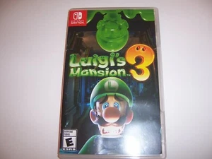 Estuche de repuesto auténtico para Luigi's Mansion 3 Nintendo Switch caja - Imagen 1 de 3