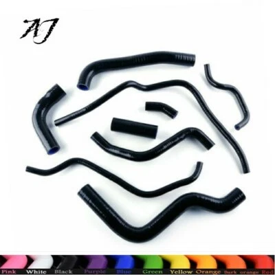 Kits de mangueras de radiador de silicona negras para Yamaha FZ6 FZ-6 2003-2011 2004 05 06 07 Foto 1 de 4