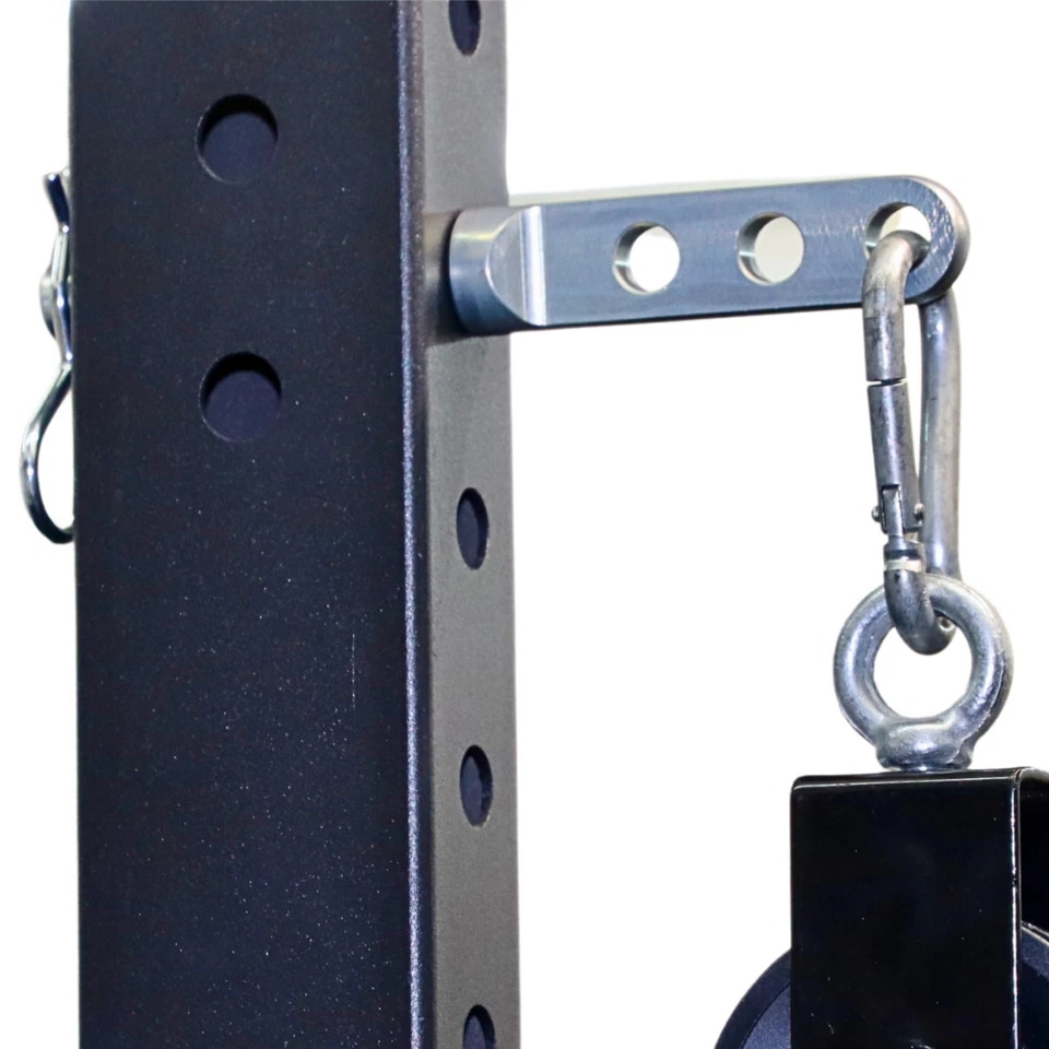 F&F Steel Fitness Rack Pulley Pin – Fits 2" & 3" Racks with 5/8" or 1" Holes - Image 1 of 4