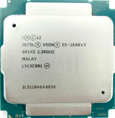Intel Xeon E5-2698 V3 2.3GHz SR1XE 16Core 32 threads LGA2011-3 CPU Processor - Image 1 of 4
