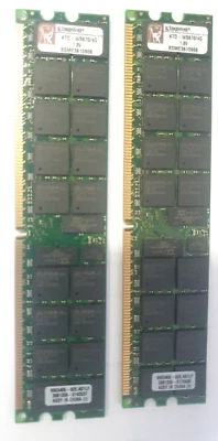 8Gb 2 x 4Gb  Kingston ktd-ws670/4g memorie ecc Server memoria 9965406 3981359 - Immagine 1 di 3