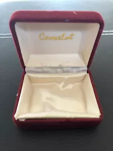 Vintage Antique Jewellery Box Ring Diamond Gift Jewellers Camelot Box - Picture 1 of 6
