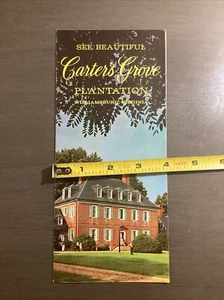 Vintage Carters Grove Plantage Prospekt in Williamsburg, Virginia B46 - Bild 1 von 11