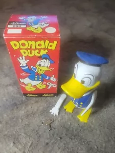 Rare Vintage Schuco Donald Duck 984 Tin Wind Up Toy Made In Germany - Picture 1 of 14