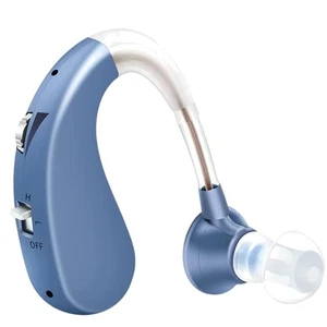 Hinter dem Ohr Hörgerät Bluetooth leicht wiederaufladbar lange Akkulaufzeit - Bild 1 von 2